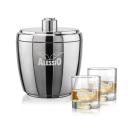 Pescara Ice Bucket & Marbella On-the-Rocks Set