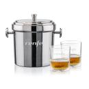 Milano Ice Bucket & Drysdale On-the-Rocks Set