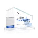 Castlewood Full Color Silver Crystal Award