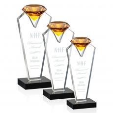 Employee Gifts - Endeavour Amber Crystal Award