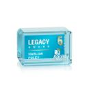Fulton Cube Full Color Double Sided Horizontal Rectangle Crystal Award