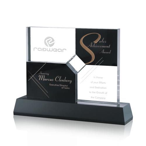 Corporate Awards - Closeout Corporate Awards - Killarney Rectangle Crystal Award