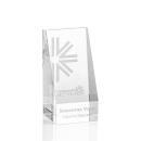 Belleville Deep Etch Obelisk Crystal Award