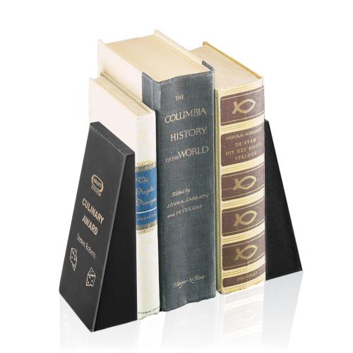 Corporate Recognition Gifts - Desk Accessories - Daphne Bookends - Marble