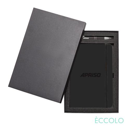 Corporate Recognition Gifts - Executive Gifts - Eccolo&reg; Calypso Journal/Clicker Pen Gift Set - (M)