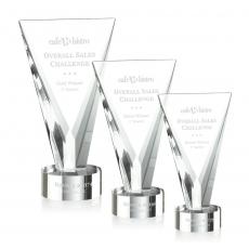 Employee Gifts - Mustico Clear Abstract / Misc Crystal Award