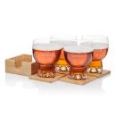 Bamboo Coaster Gift Set - Dortmund