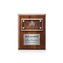 Gossamer Plaque - Walnut/Silver