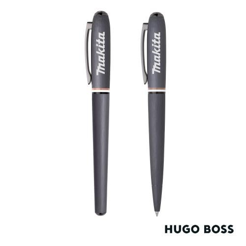 Corporate Recognition Gifts - Executive Gifts - Hugo Boss&reg; Iconic Contour Ballpoint & Fountain Pen Set