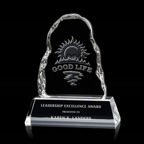 Corporate Awards - Crystal Awards - Carling Liquid&trade; Clear Crystal Award