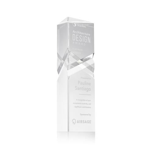 Corporate Awards - Crystal Awards - Oakham Obelisk Crystal Award