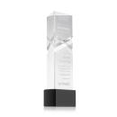 Oakham Black on Paragon Base Obelisk Crystal Award