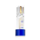 Oakham Full Color Blue on Marvel Base Obelisk Crystal Award