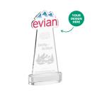 EdgeCraft Tapered Clear (via Air) on Alberton Abstract / Misc Crystal Award