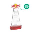 EdgeCraft Tapered Red (via Air) on Alberton Abstract / Misc Crystal Award