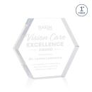 Markville Hexagon Clear Acrylic Award