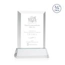 Harrington Clear on Newhaven Rectangle Crystal Award