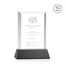 Harrington Black on Newhaven Rectangle Crystal Award