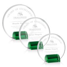 Sutherland Green Circle Crystal Award - Corporate Awards