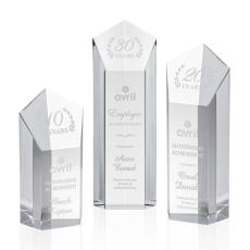 Jolanda Clear Obelisk Crystal Award - Crystal Awards