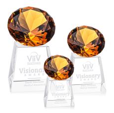 Fortino Amber Crystal Award - Full Color Awards