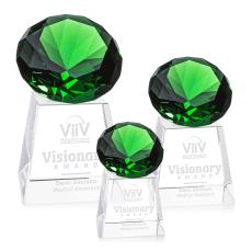 Fortino Emerald Crystal Award - Full Color Awards