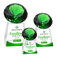 Fortino Full Color Emerald Crystal Award - Newest Additions