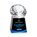 Fortino Full Color Black/Diamond Crystal Award