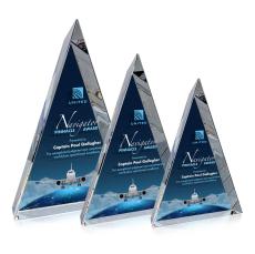 Wittington Double Sided Full Color Diamond Crystal Award - Crystal Awards