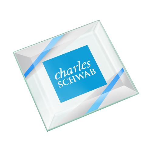 Talbot Full Color Coaster - Individual Corporate Recognition Gifts - Desk Accessories - Talbot Full Color Coaster - Individual