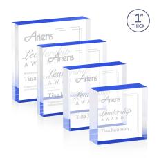 Laval Blue Acrylic Award - Employee Awards