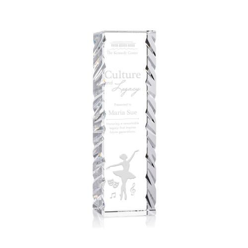 Corporate Awards - Crystal Awards - Arezzo Obelisk Crystal Award