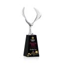 Maverick Full Color Black on Novita Animals Crystal Award