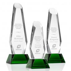 Employee Gifts - Rawlinson Green  on Base Obelisk Crystal Award