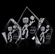Brickell 3D Crystal Award - Crystal Awards