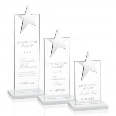 Employee Gifts - Bryanston White Star Crystal Award