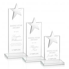 Employee Gifts - Bryanston Clear Star Crystal Award