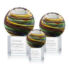 Lunar Spheres on Granby Base Glass Award - Glass Awards