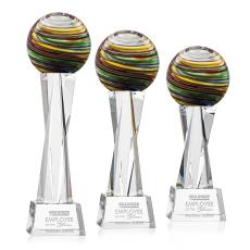 Lunar Spheres on Grafton Clear Glass Award - Glass Awards