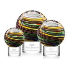 Lunar Spheres on Marvel Clear Glass Award - Glass Awards
