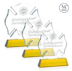 Maltese Cross on Newhaven - Gold - Award Shapes