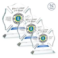 Maltese Cross Full Color Abstract / Misc Crystal Award - Newest Additions