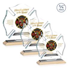 Maltese Cross Full Color/Ebony Abstract / Misc Bamboo Award - Newest Additions