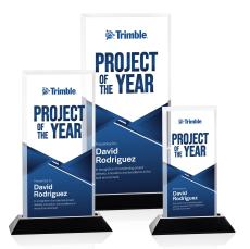 Avison Tower Full Color Rectangle Acrylic Award - Budget Awards & Trophies