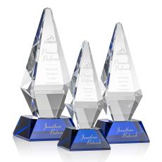 Denton Blue Crystal Award - Crystal Awards