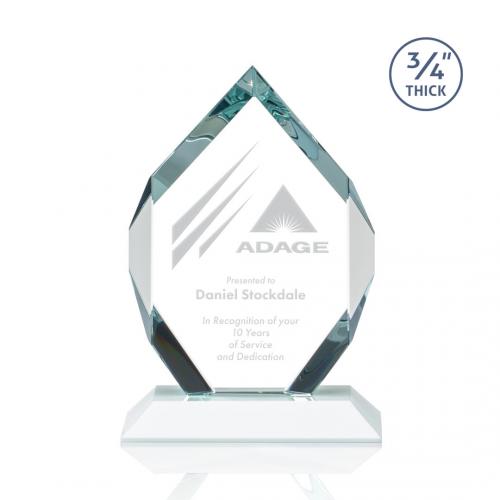 Corporate Awards - Royal White Diamond Crystal Award