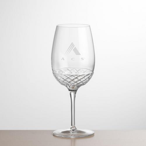 Corporate Gifts, Recognition Gifts and Desk Accessories - Etched Barware - Wine Glasses - Naselle Wine - Deep Etch