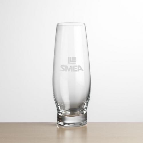 Corporate Gifts, Recognition Gifts and Desk Accessories - Etched Barware - Glenarden Stemless Flute - Deep Etch