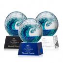 Surfside Circle on Robson Base Glass Award