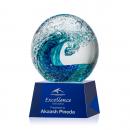 Surfside Circle on Robson Base Glass Award